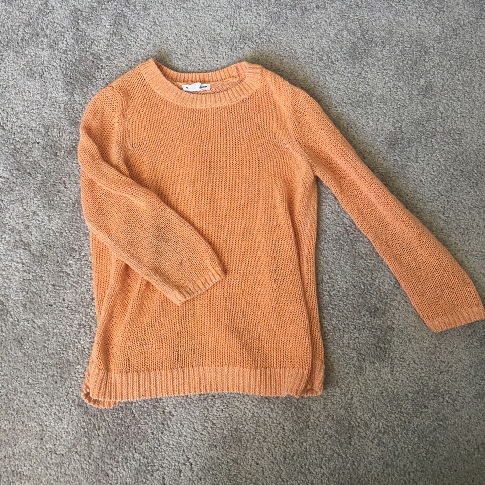 Club Monaco Knit Sweater Peach
